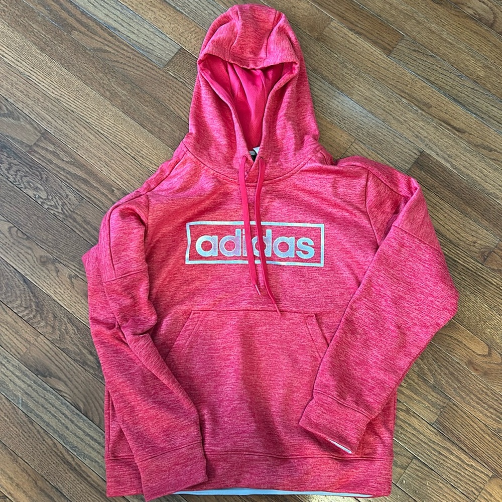 Youth large (16-18) or fit like a women’s small adidas hoodie